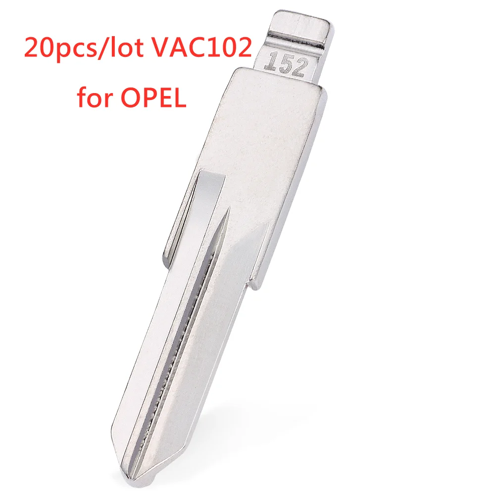 20 шт./лот KD VAC102 #152 лезвие ключа дистанционного управления VVDI необработанное