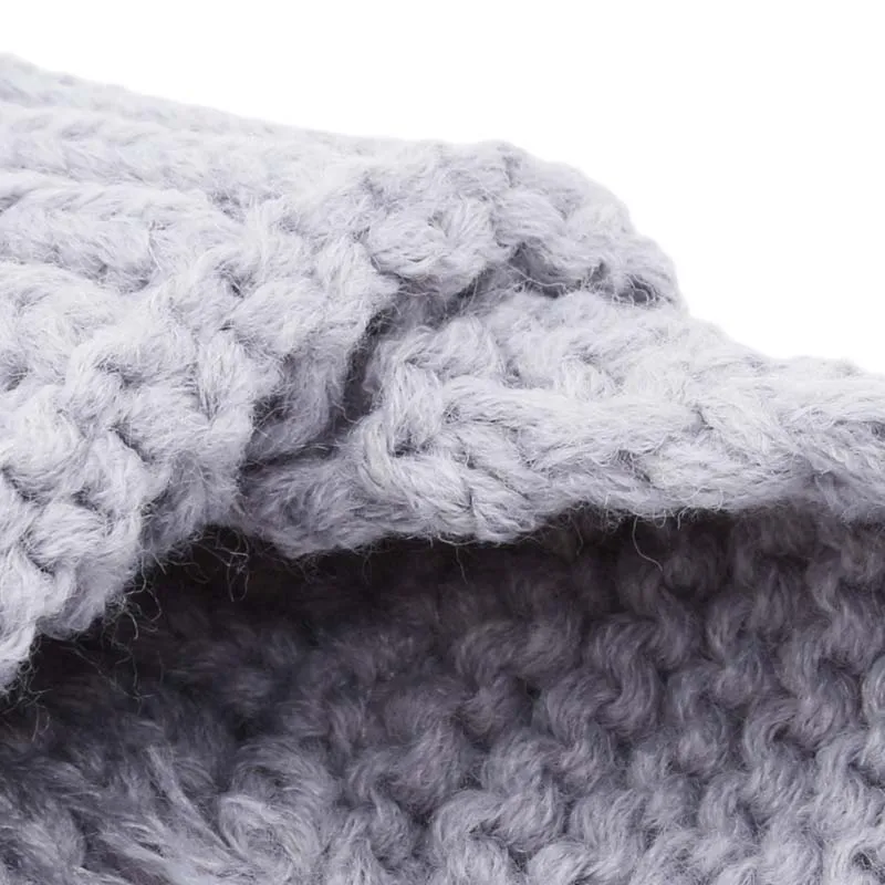 

Toddler Newborn Hat Baby Boys Girls Knitted Hat Children Winter Warm Beanie Pom Pom Hat Girls Boys Thick Cap