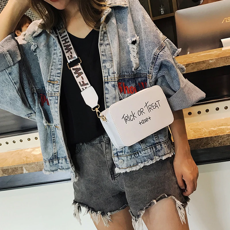 

Small bag women's 2021 new fashion women's bag broadband one shoulder messenger bag fashion joker mini small square bag