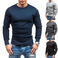 zogaa brand new men sweatshirts hoodies casual pulovers crewneck sweatshirt tops clothes solid color hoodies streetwear men