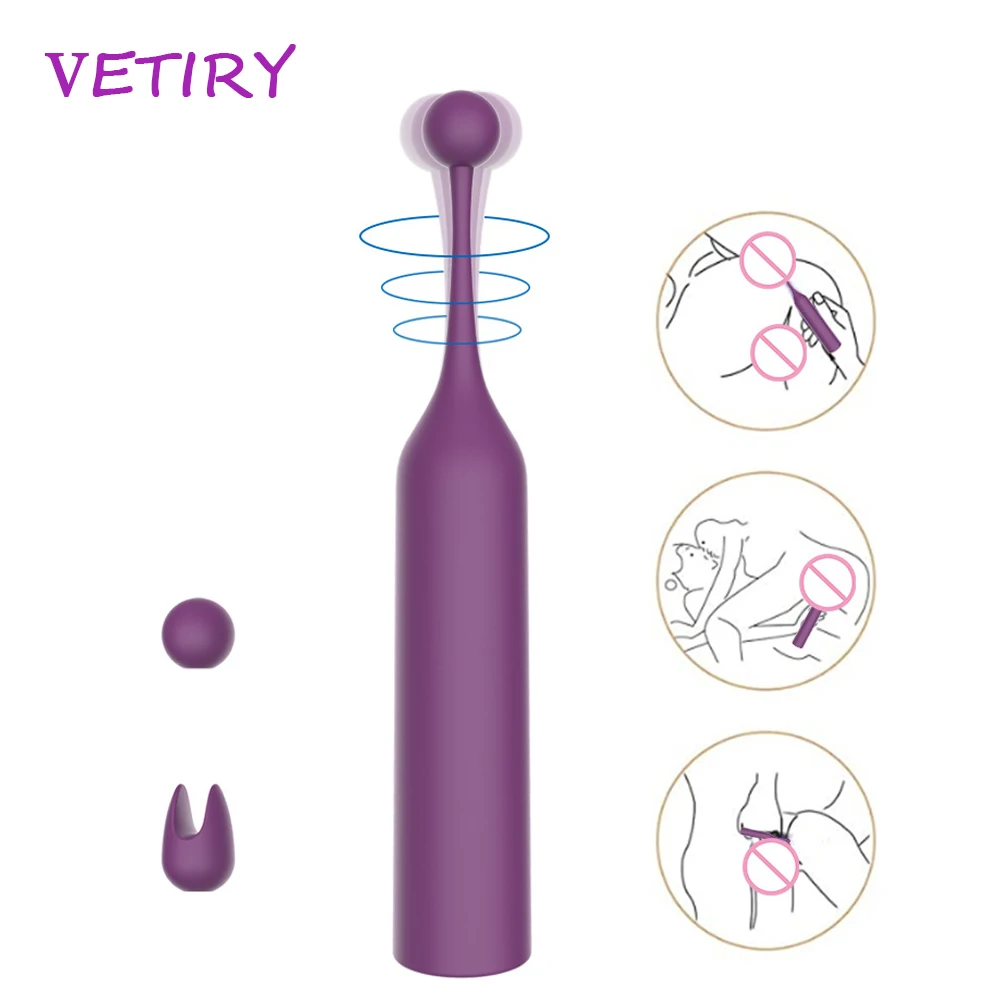 

VETIRY G-spot Vibrator Sex Toys for Women 10 Speed Nipple Massager AV Vibrating Sticks G-Spot Orgasm Clit Stimulator Waterproof