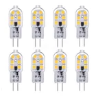 Светодиодная лампочка G4 SMD2835 10 шт., сменные точесветильник светильники для люстры, 20 Вт, 30 Вт, 220 В переменного тока, 12 В постоянного тока