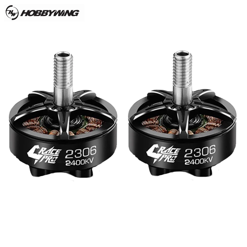 Двигатель бесщеточный Hobbywing XRotor 2306 Race Pro 1600/1750/2400/кв для моделей RC запасные части