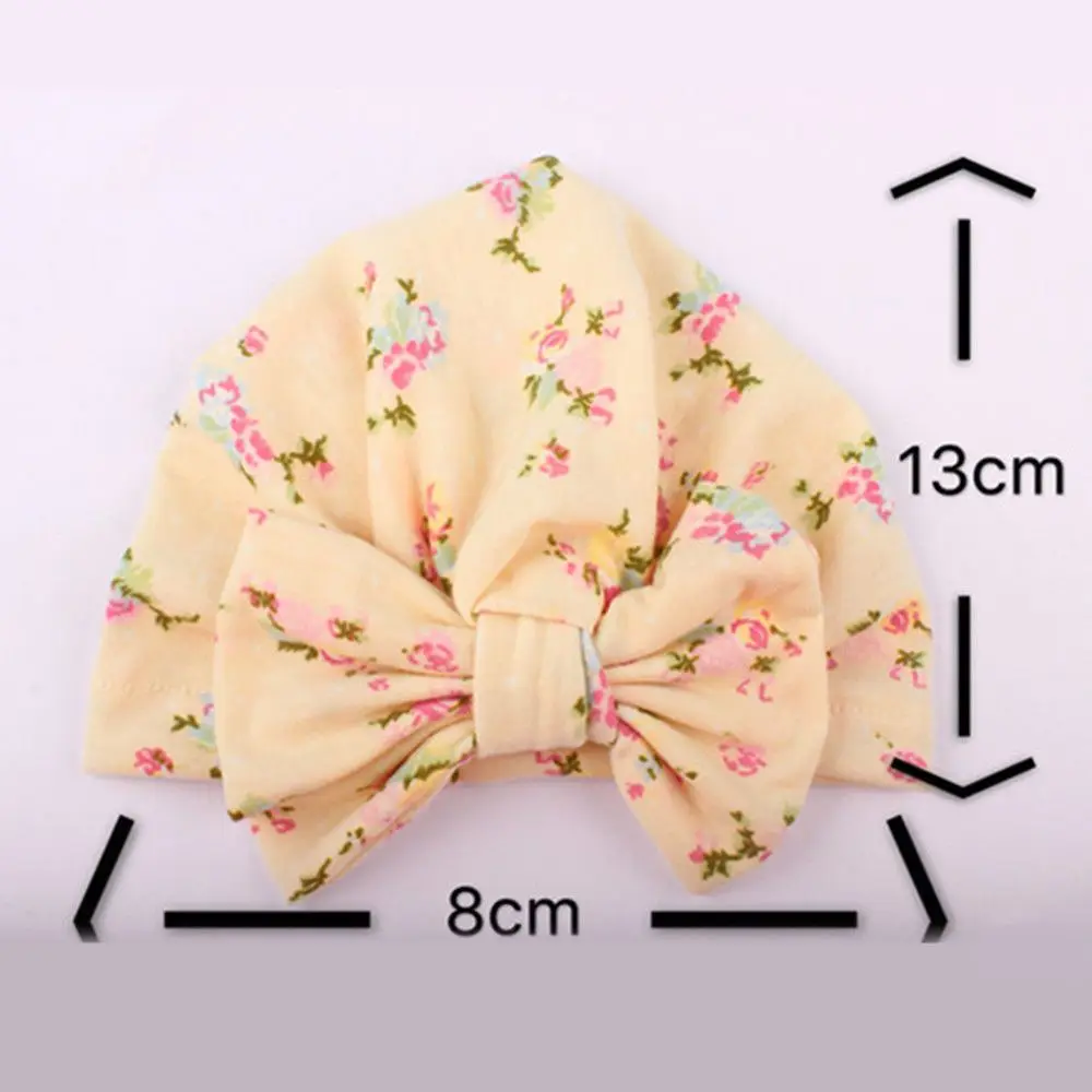 

1pc Newborn Toddler Kids Baby Boy Girl Turban Cotton Beanie Hat Winter Warm Cap