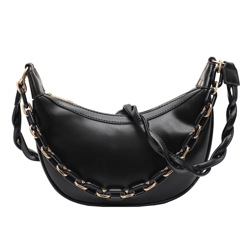 

Hot Fashion Stone Pattern PU Leather Crossbody Bags For WomenShoulder Messenger Bag Lady Solid Color Chain Handbags And Purses