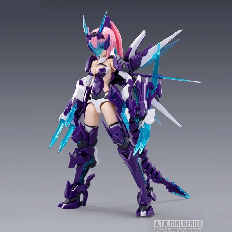 

Модель E-Model 1/12 ATKGIRL, каркас рук, девушки, китайские богини, животные-в масштабе qinglong, полнофункциональная пластиковая модель, комплект, экшн-и...