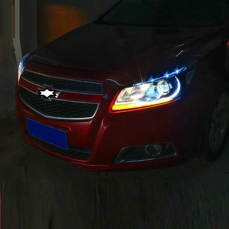 Automovil внешние Assessoires Стайлинг авто аксессуар Cob Led Drl фары Задние Автомобильные в