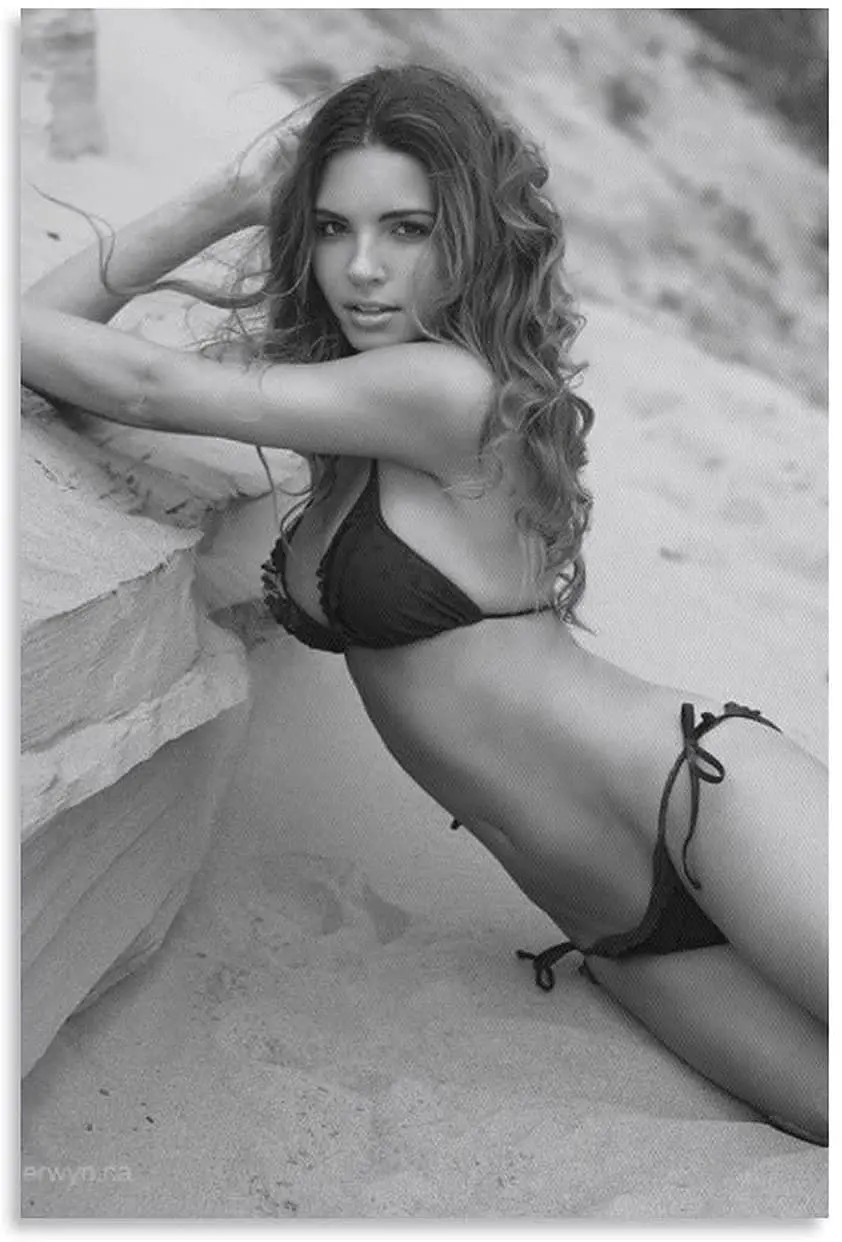 

Jessica Ashley Model Sexy Body Bikini Wall Sign Art Gift Bar Bathroom Home Decor Beauty