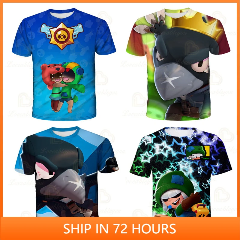 

Nita Colt Penny and Star,Child Wear Shooting Game 3d Swearshirt Boys Girls Tops Kids Tshirt Shark Leon T-shirt Clothes