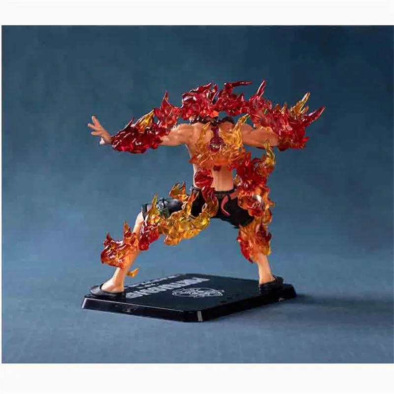 

One Piece Series Portgasd Ace Anime Figure Action&ToyFigures Toys Pvc 13Cm Ace Fire Fist Figural Periphery Ornaments Models