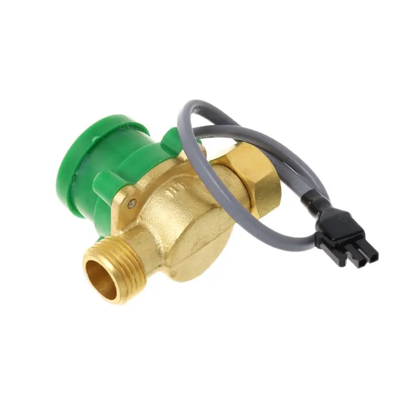 

HT-120 G1/2 "-1/2" Hot And Cold Water Circulation Pump Booster Flow Switch 1.5A My12 21 Dropshipping
