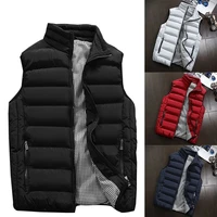 autumn winter men new stylish 2021 vest mens warm sleeveless jacket waistcoat mens vest casual coats plus size 5xl men clothing