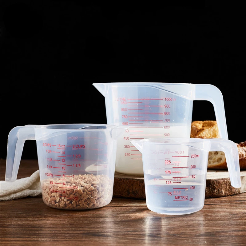 

250/500/1000ml Measuring Cup Flexible Chocolate Butter Flour Measuring Cups Kitchen Measure Cup Beaker Baking Tools Accessories