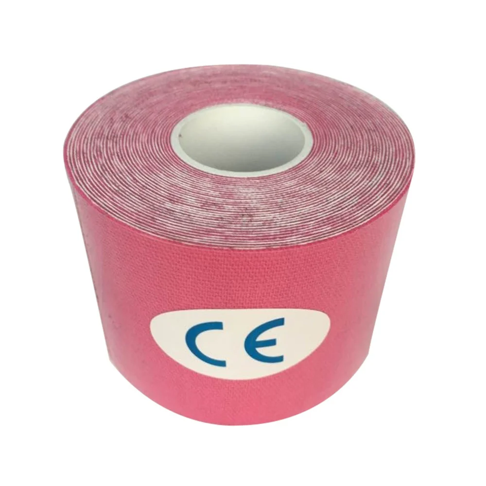 

6PCS Sports Muscle Tape Workout Muscle Tape Sports Kinesiology Tape Muscles Care Therapeutic Bandage (Black, White, Yellow, Gree