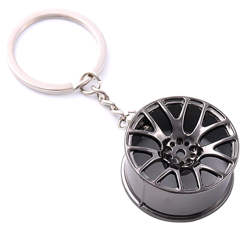 

Car Key Ring Auto Car Key Chain Keyring For Motorcycle Car Keychain Wheel Tire Styling Creative For BMW Honda Ford