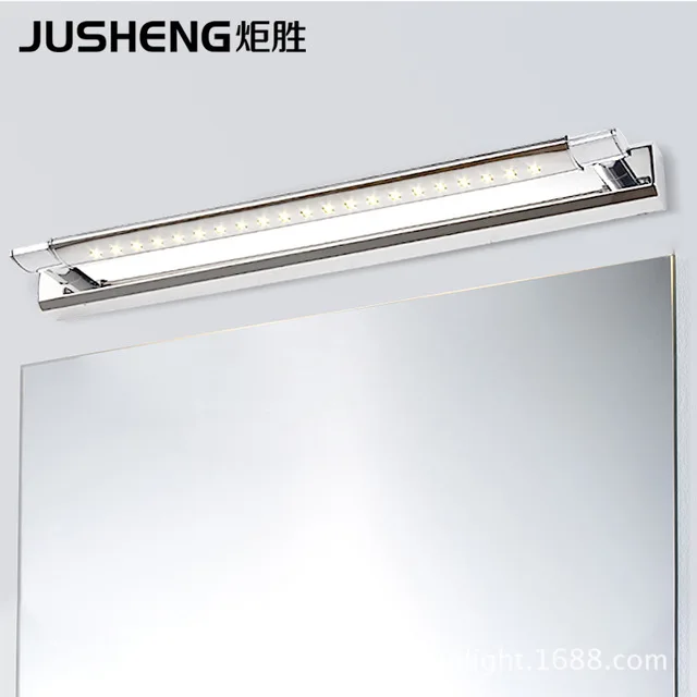5570 JUSHENG светодиодный настенный светильник Ванная комната зеркала Washroon Водонепроницаемый крепления настенного светильника Алюминий Boby и Нержавеющая сталь - Цвет абажура: 5570