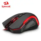 Redragon NOTHOSAUR M606 USB игровой Мышь проводной Подсветка 3200 Точек на дюйм 6 кнопок Оптика мыши для компьютера ПК