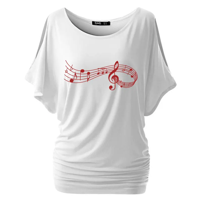 Чехол для телефона Muse Sound Notes Melody T Shirt женские рубашки летние топы музыкальные