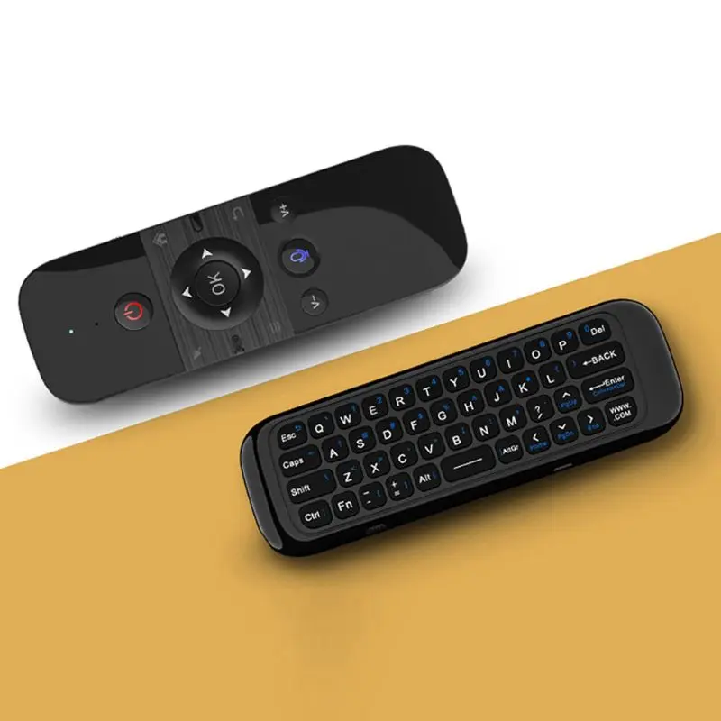 

M8 Voice Remote control Air Mouse 2.4G Mini Wireless Keyboard IR learning Gyro Sensing lithium battery For android tv box