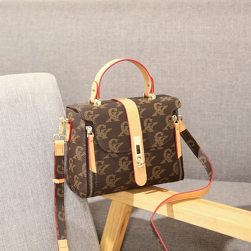 

Роскошные брендовые классические сумки с принтом, дамские сумочки, Дизайнерская кожаная сумка через плечо, элегантная сумка-мессенджер