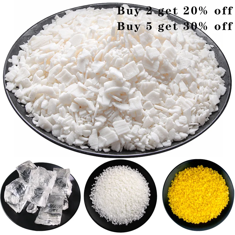 Натуральный Соевый Воск для самостоятельного изготовления свечей бездымные