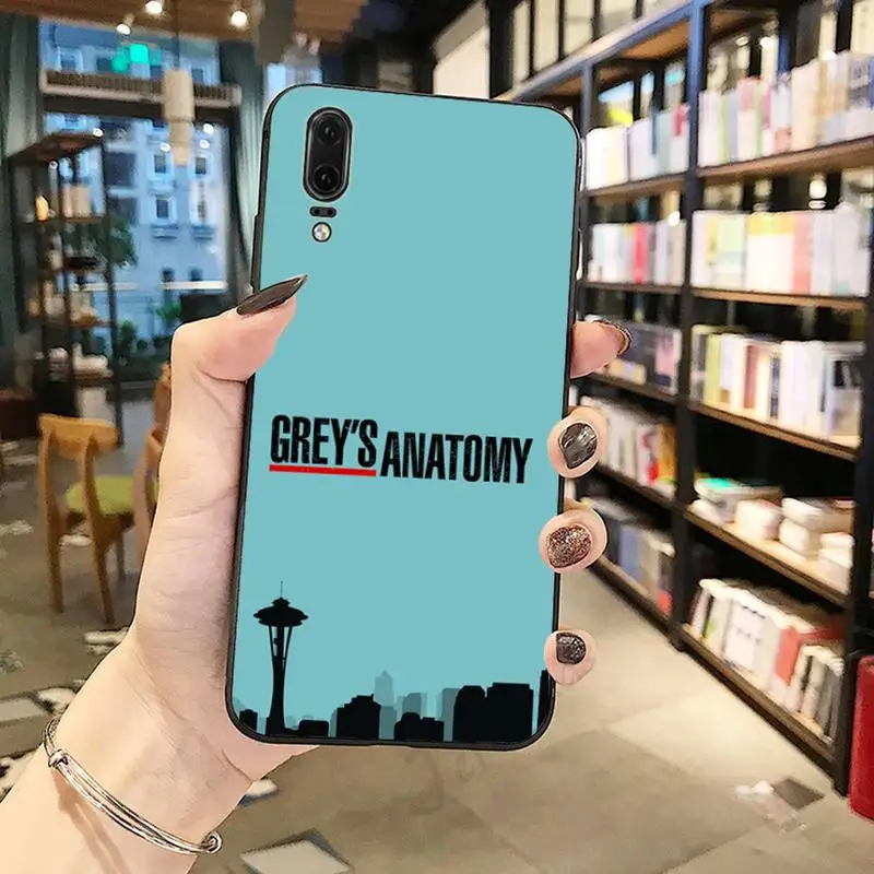 

Greys Anatomy American TV Nurse doctor Pattern Phone Case For Huawei honor Mate P 10 20 30 40 Pro 10i 9 10 20 8 x Lite