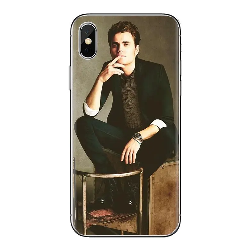 Пол Уэсли вампира Дневники мягкие чехлы для samsung Galaxy S2 S3 S4 S5 мини S6 S7 край S8 S9 Plus Note 2