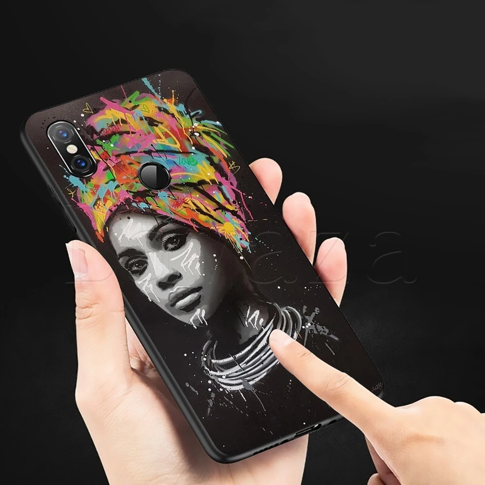 Lavaza art african girl Soft Case for Xiaomi MI MAX 2S 3 6 8 9T CC9E SE A1 A2 A3 F1 Note 10 Pro Lite | Мобильные телефоны и