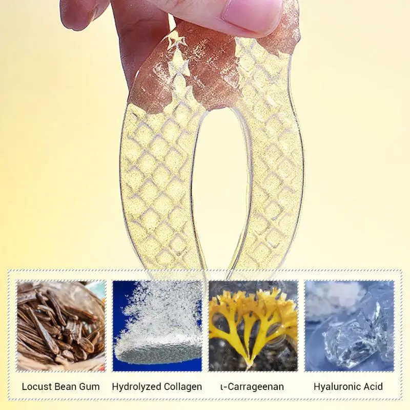 

LANBENA 1 PairCrystalCollagen GoldEye Mask Anti-Aging And Diminishing Dark Circles Under The Eyes Eye Skin Care Korean Cosmetics