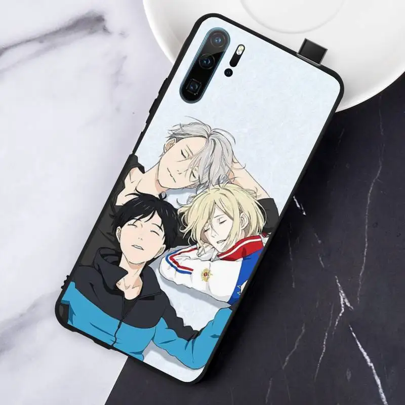 

Japan anime yuri on ice Phone Case Funda For Huawei P9 P10 P20 P30 Lite 2016 2017 2019 plus pro P smart
