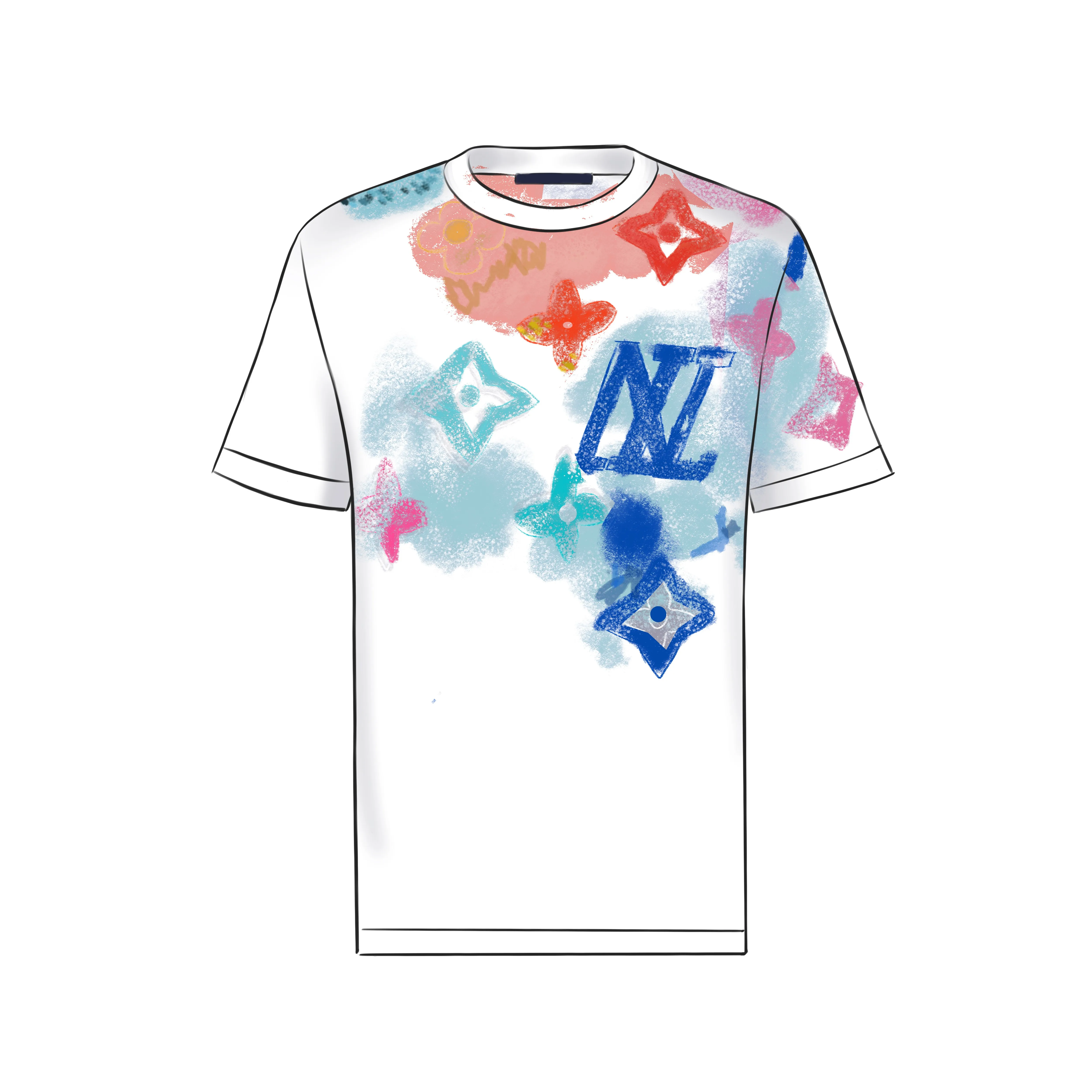 

NIGO L 21ss Tee Casual T-shirt Code@L2