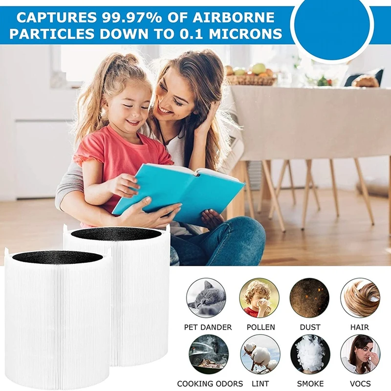 2 шт. сменные фильтры для очистителя воздуха Blueair Blue Pure 311 | Бытовая техника