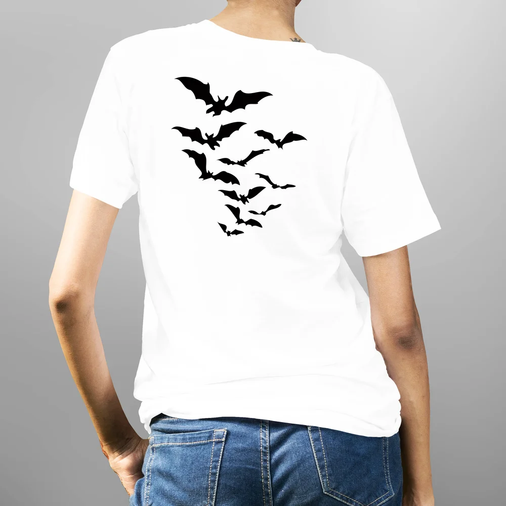 BLINGPAW женские двойные летучие мыши в стиле панк топы с коротким рукавом и