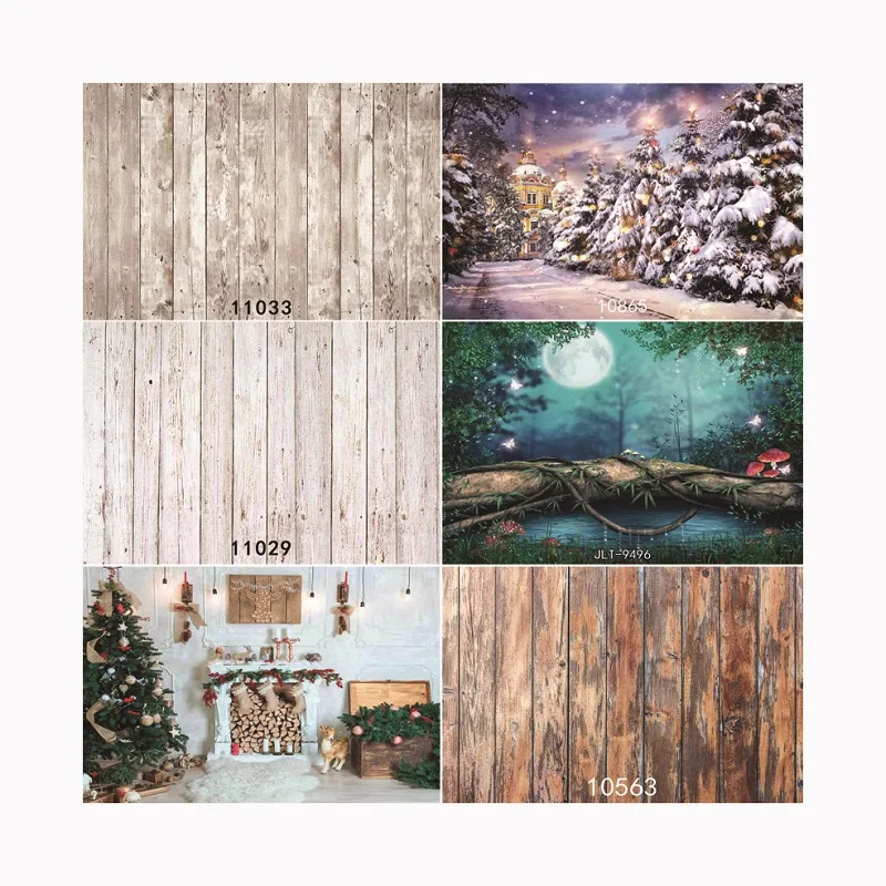 

SHUOZHIKE Vinyl Custom Photography Backdrops Prop Wooden Planks Theme Photography Background JL-03