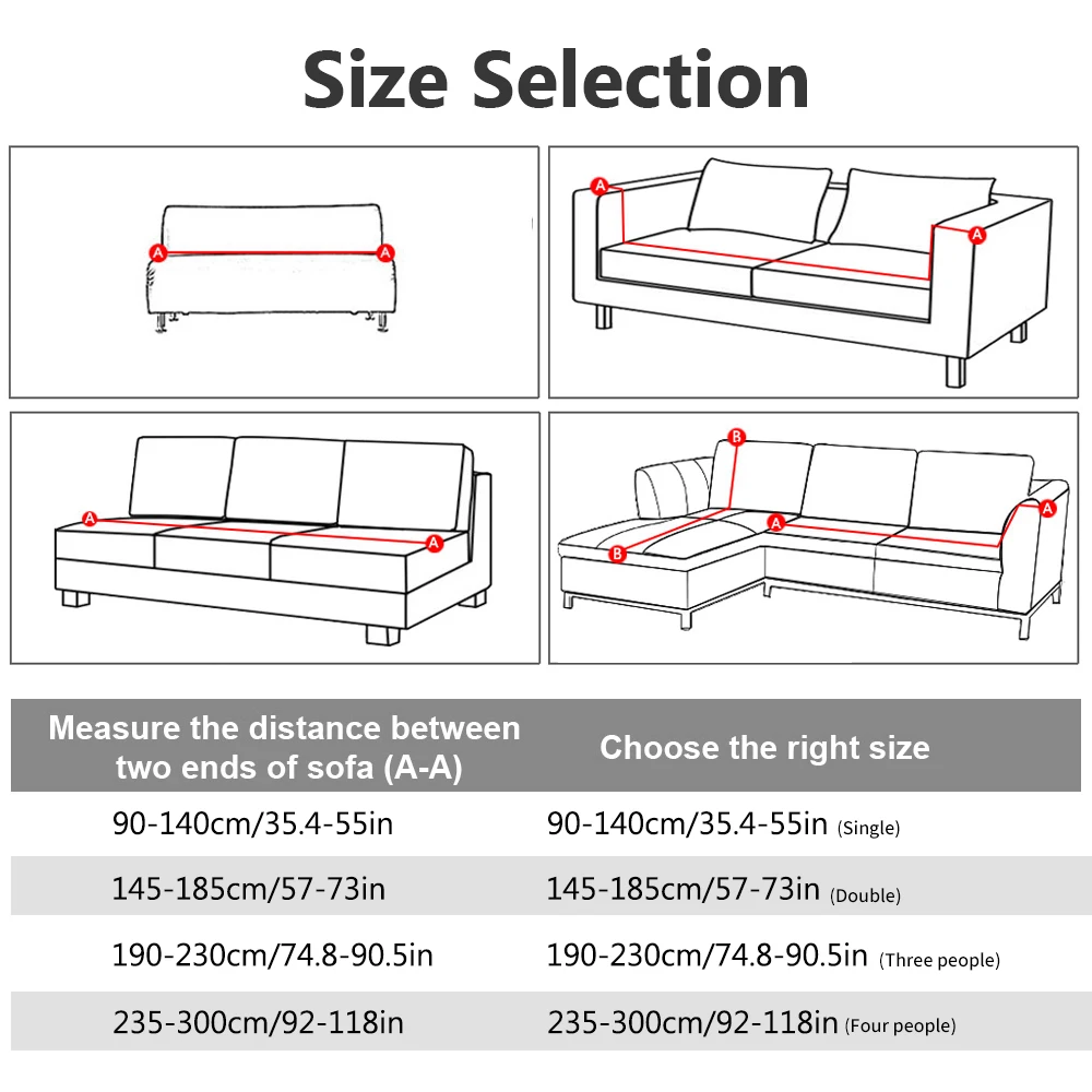 

Cushion Sofa Cover Slipcover Stretch Polyester Protector Chaise Couch Set Extensible Elastic Adjustable Jacquard Plaid Corner