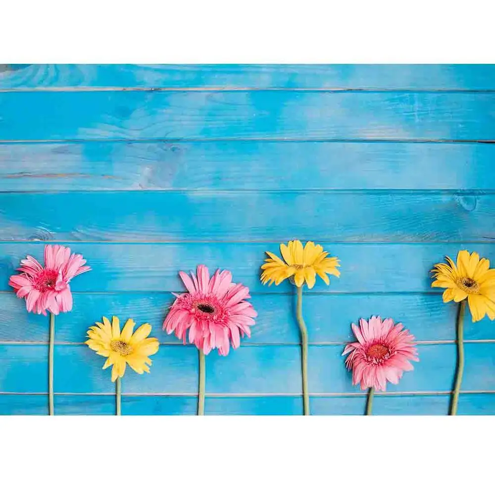 

SHENGYONGBAO Vinyl Custom Photography Backdrops Prop Baby Wood Planks Theme Photo Studio Background YN-1012