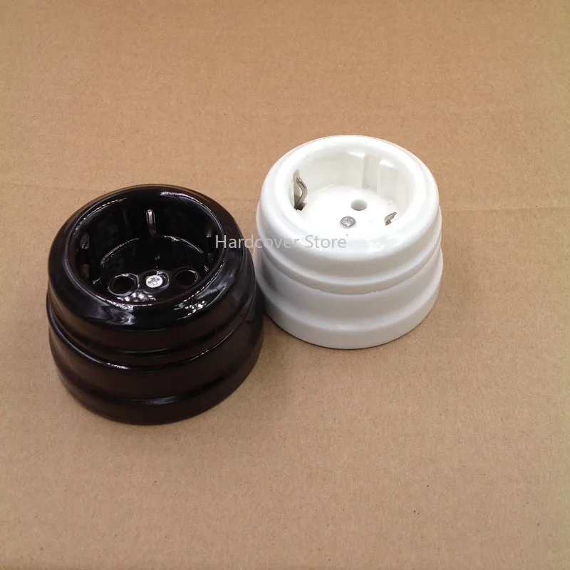 2 шт. европейские керамические розетки 16 А|Электрические розетки| |