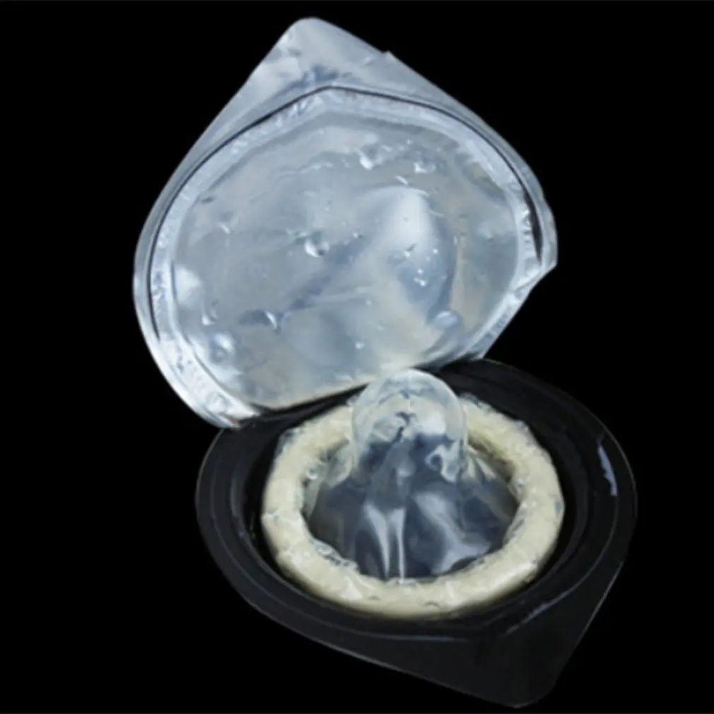 Супергладкие ультратонкие презервативы OLO из натурального латекса со смазкой