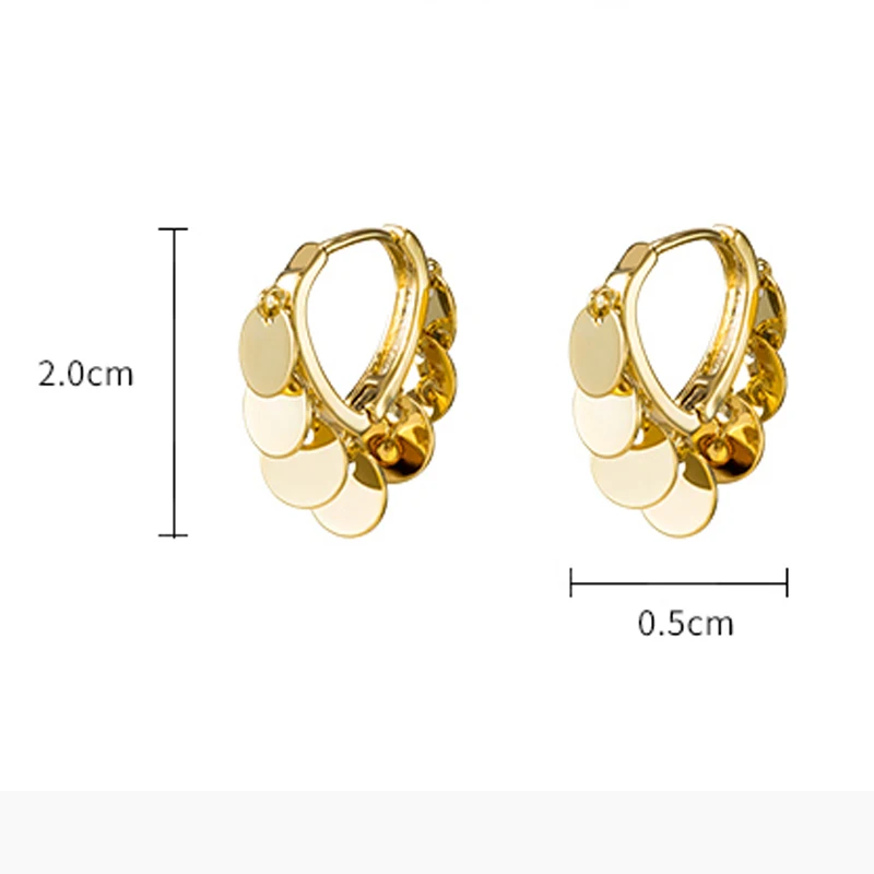 

Cute Women Earrings Heart Shining Bright Tassel Jewelry New Trendy 925 Sterling Silver Earring Lady Gifts Party Accessories