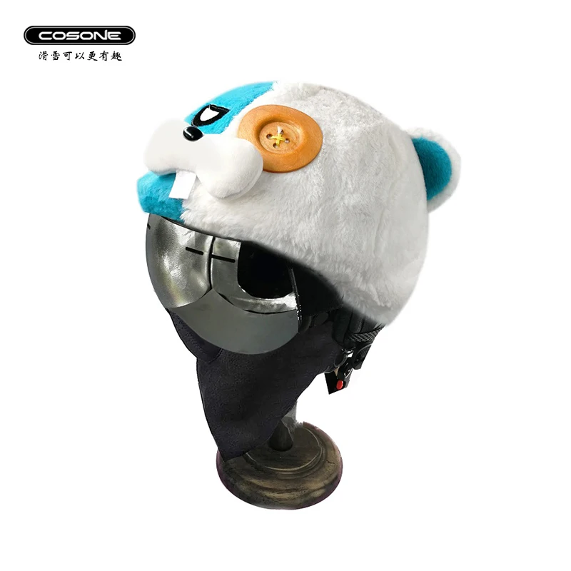 

Cosone Ski Helmet Cap Angela Short Ear Style Windproof Helmet Cap