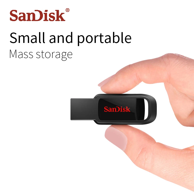Оригинальный флеш-накопитель SanDisk USB 2 0 64 ГБ 32 16 Usb объемом 128 u-диск | Компьютеры и