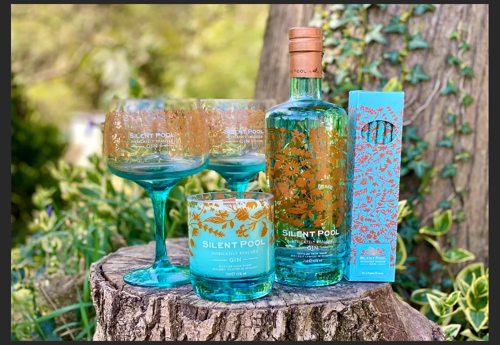 

Silent Pool Gin Retro Metal Sign Wall Plaque Vintage Bar Pub Shed Gift Man Cave