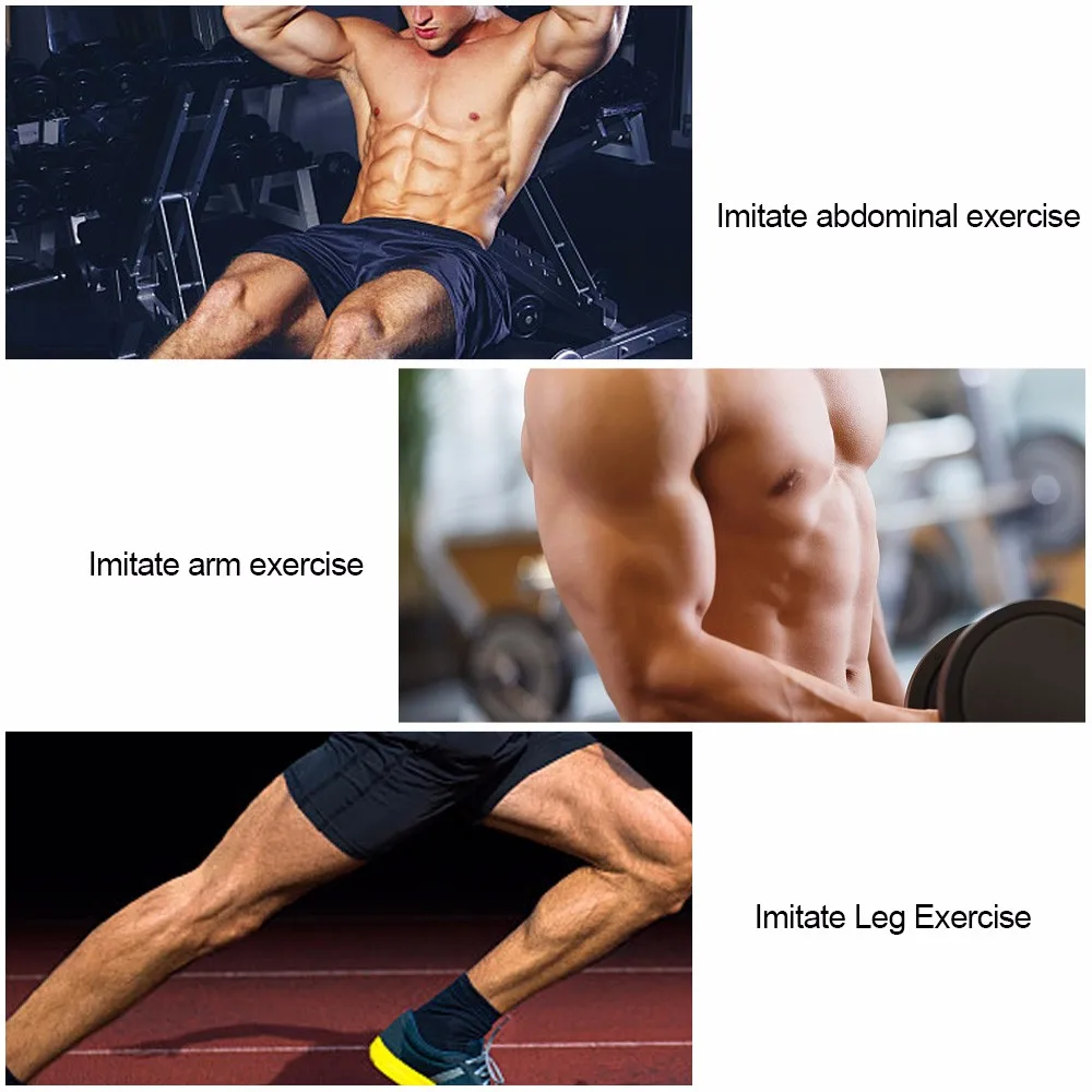 Мышечный тренажер Имитаторы живота умный EMS для бедер массажер похудения