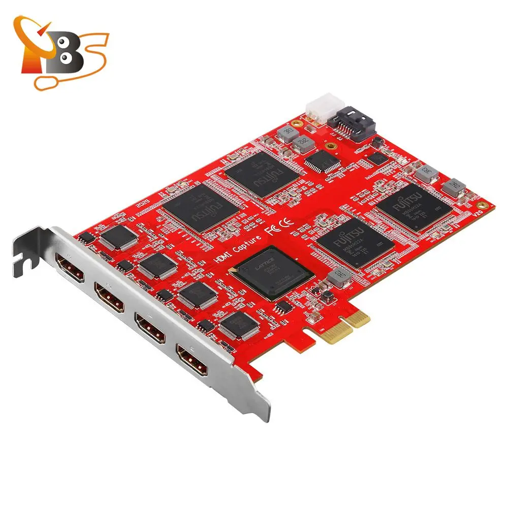 TBS6304SE Quad HDMI HD карта захвата для прямого ТВ и потоковой передачи|tv broadcast|hdmi broadcasthdmi