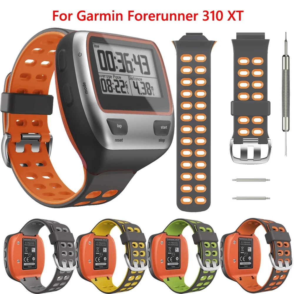 Ремешок для наручных часов Garmin Forerunner 310XT 310 XT силиконовый сменный ремешок смарт