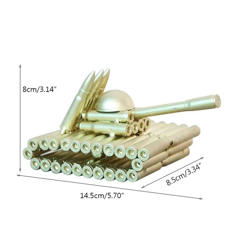 Оптовая продажа рекламный стол Декор Танк из пуль Миниатюрная модель