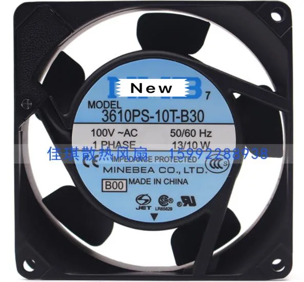 

9225 100V 3610PS-10T-B30 Brand new original authentic inverter cooling fan