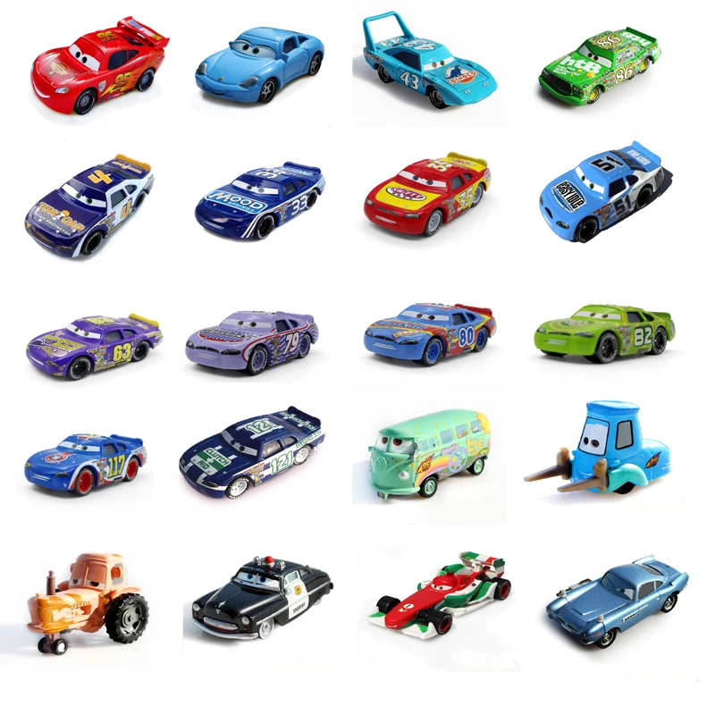 Disney Pixar машина игрушка 26 Стиль Lightning McQueen фигуркы игрушки 1:55 коляска для ребенка