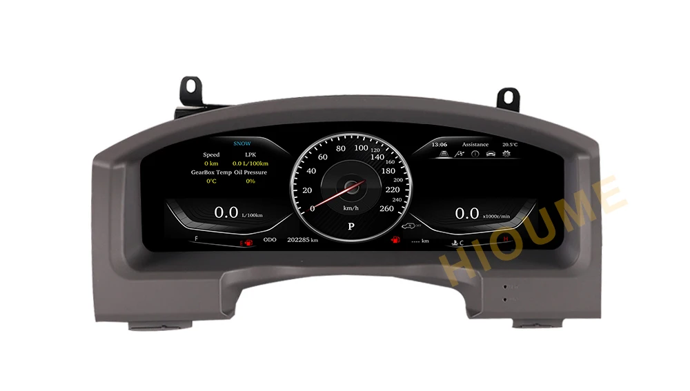 Автомобильный кластер для приборной панели Toyota Land Cruiser 2008-2020 с системой Linux