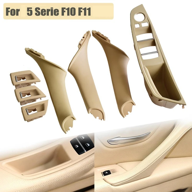 RHD Car Interior Door Handle Inner Panel Pull Trim Cover for -Bmw 5 Serie F10 F11 520 525 | Автомобили и мотоциклы